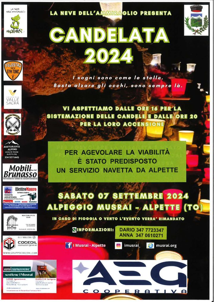 Candelata 7 Settembre 2024